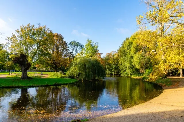 Vondelpark in autumn