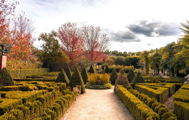 The hedge maze of the Laberint d'Horta